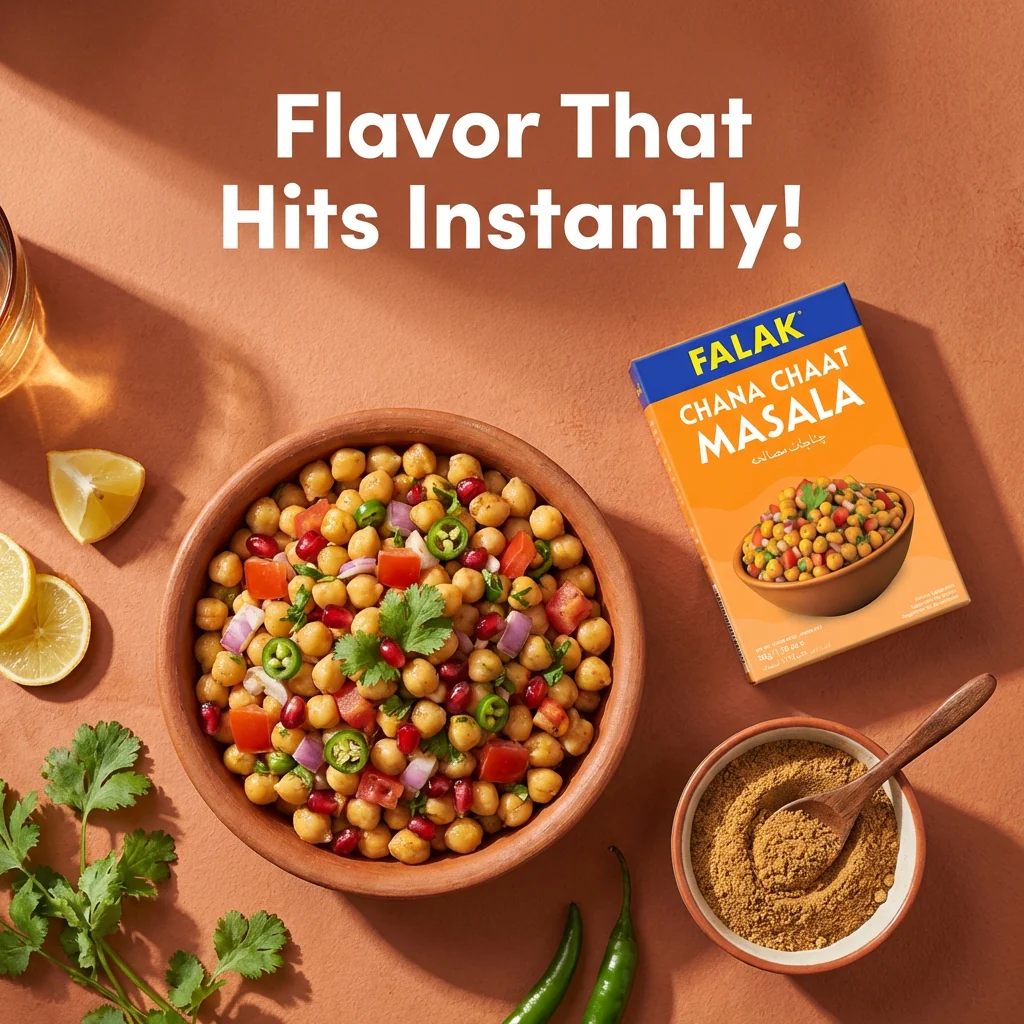 Chana Chaat Masala - 50g - Image 3