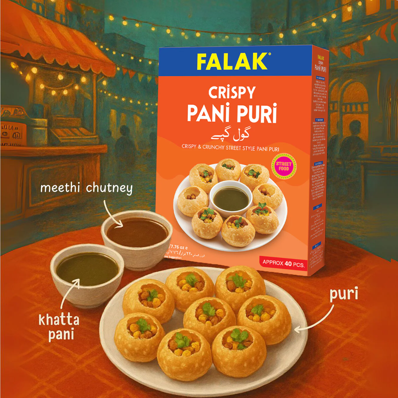Pani Puri - 220g - Image 2